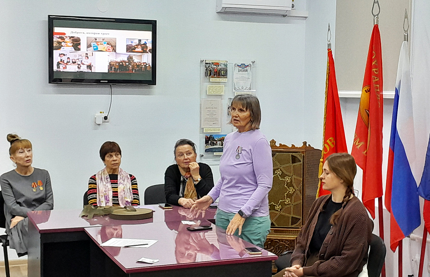 Евпаторийский краеведческий музей ко Дню добровольца (волонтера)